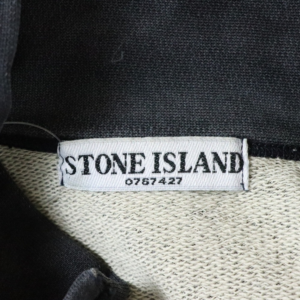 STONE ISLAND(ストーンアイランド) 袖ロゴワッペン付き コットン ジップアップジャケット グレー 44150W59 18