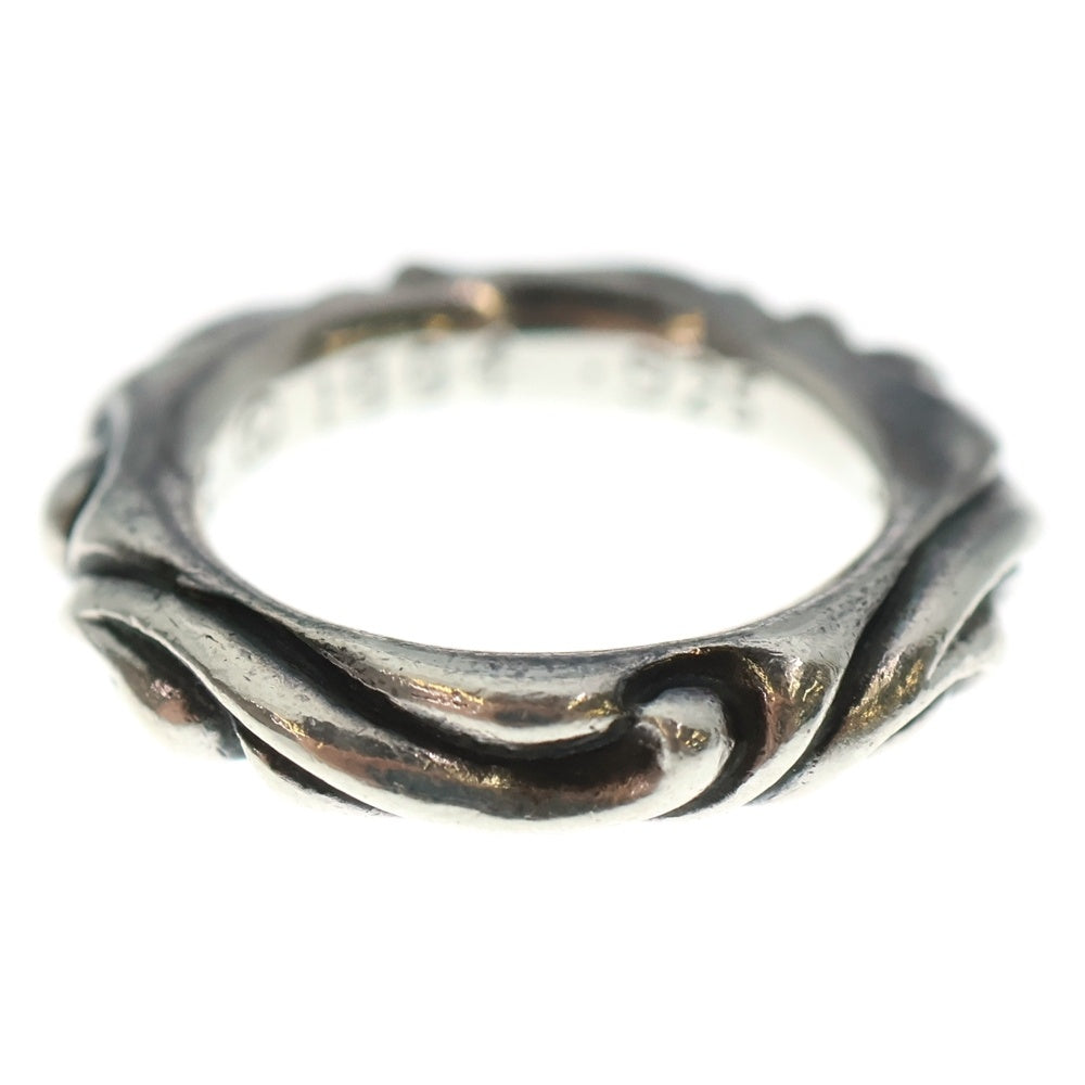 CHROME HEARTS(クロムハーツ) SCRL BAND スクロールバンド リング シルバー BCA351