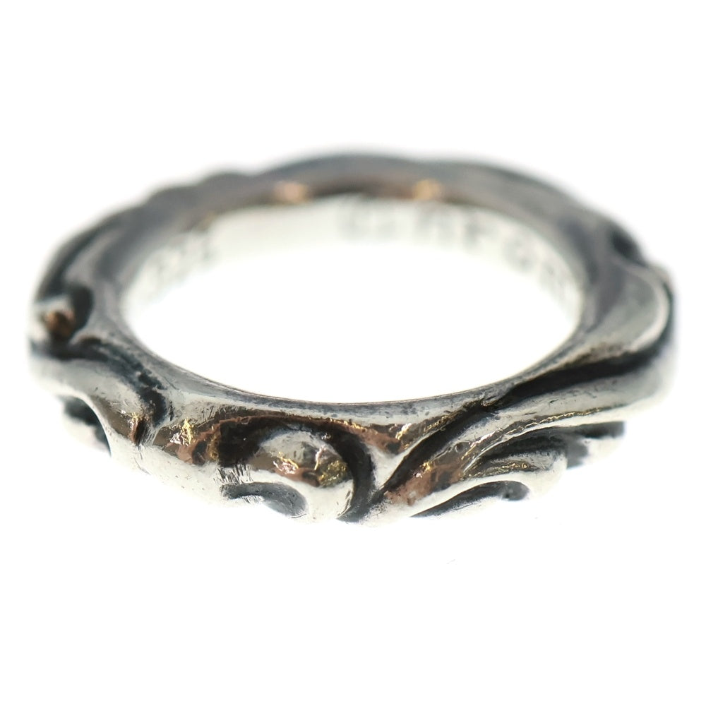 CHROME HEARTS(クロムハーツ) SCRL BAND スクロールバンド リング シルバー BCA351