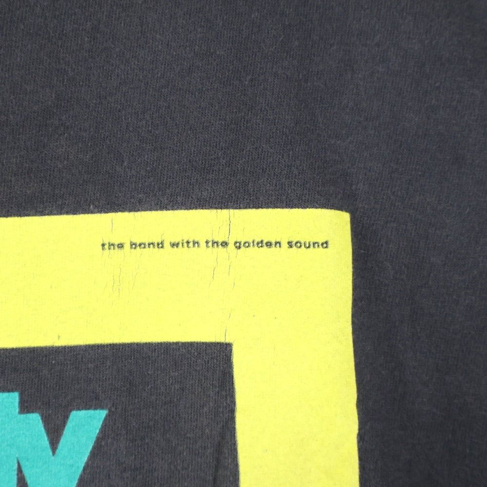 VINTAGE(ヴィンテージ) 90s BMX BANDITS L/S TEE バンドT 長袖 クルーネック ロンT ブラック