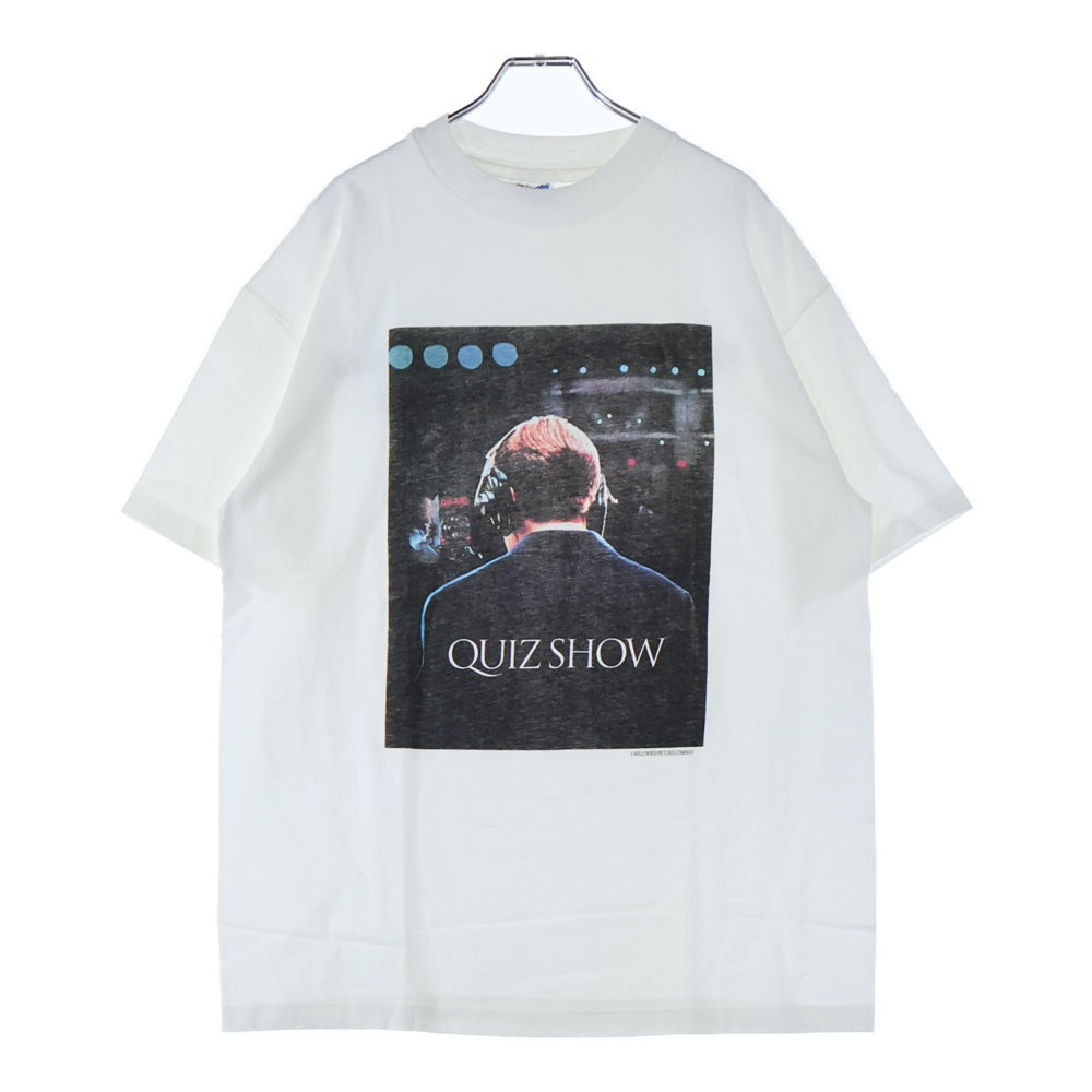 VINTAGE(ヴィンテージ) 90S QUIZ SHOW S/S TEE ムービーT 半袖 クルーネック Tシャツ ホワイト