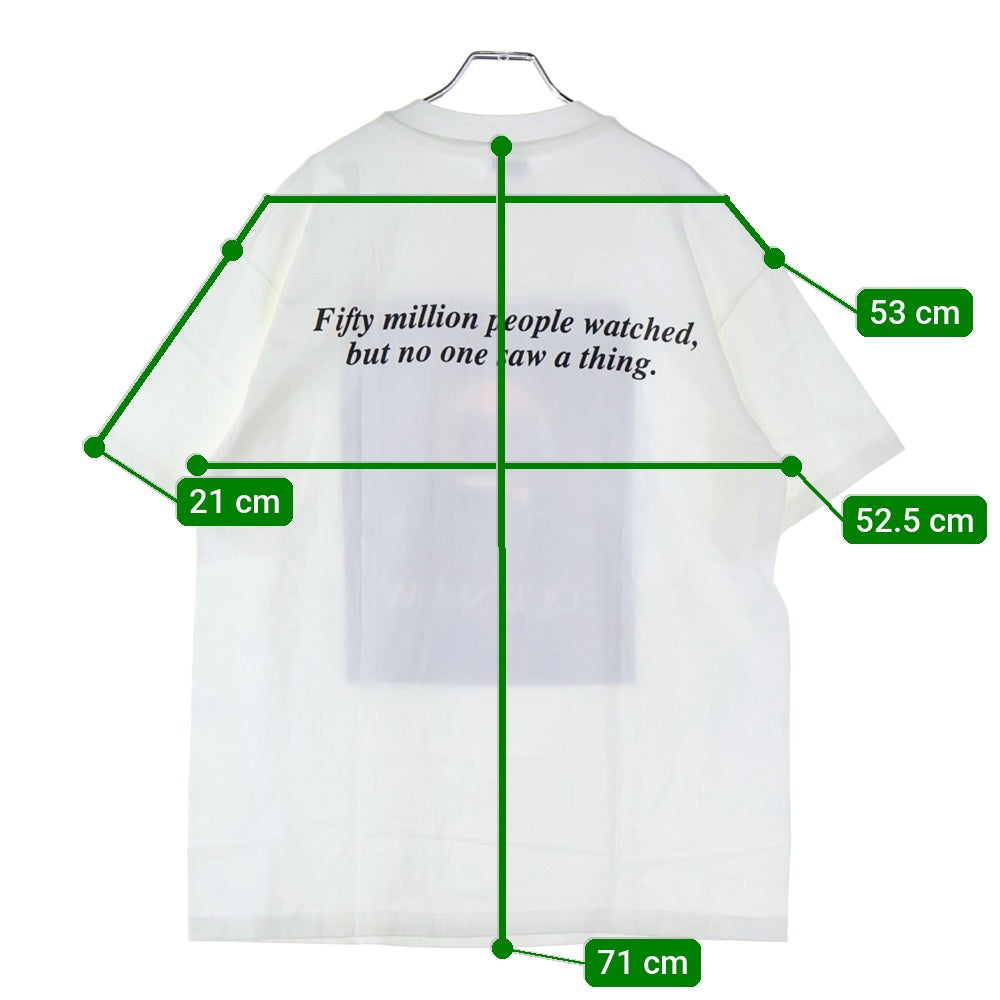 VINTAGE(ヴィンテージ) 90S QUIZ SHOW S/S TEE ムービーT 半袖 クルーネック Tシャツ ホワイト