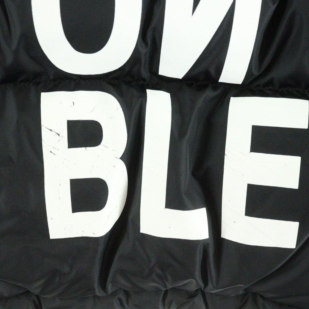 MONCLER GRENOBLE(モンクレールグルノーブル) ISORNO GIUBBOTTO C/STAMPA ダウンジャケット フーディー ブラック E20974188405