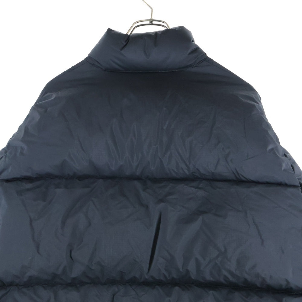 WACKO MARIA(ワコマリア) ×NANGA ダウンジャケット ロゴ刺繍 ナイロン グースダウン 止水ジップ ブラック