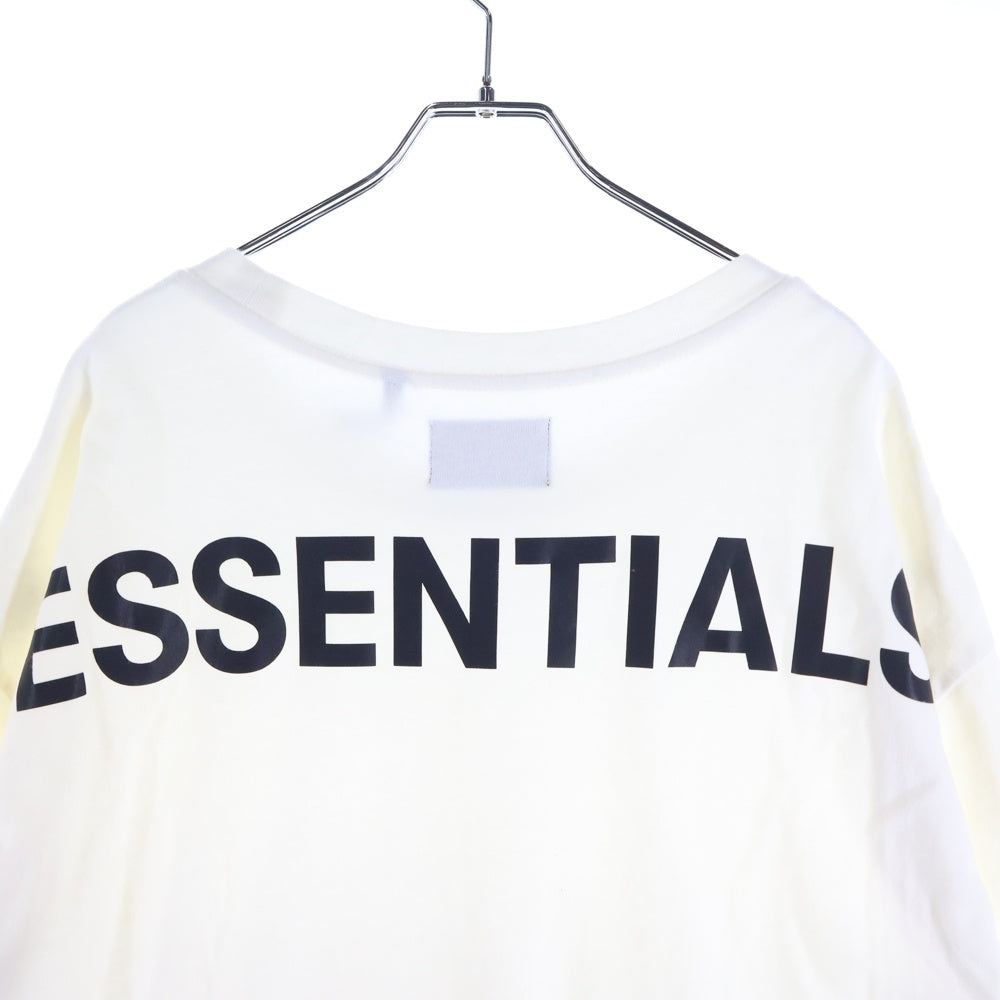 ESSENTIALS FEAR OF GOD(エッセンシャル フィアオブゴッド) バックロゴプリント クルーネック 半袖Tシャツ ホワイト