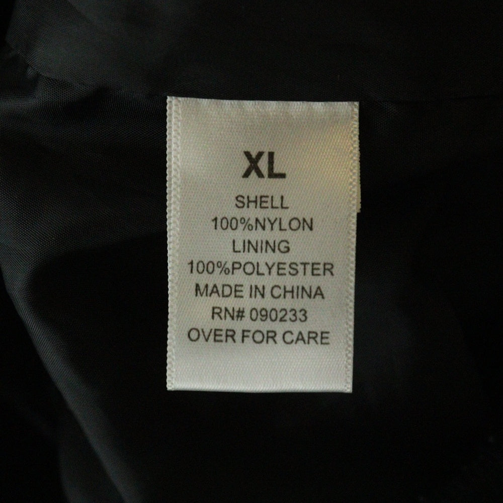 ESSENTIALS FEAR OF GOD(エッセンシャル フィアオブゴッド) バックロゴプリント ボンバージャケット MA-1 フライトジャケット アウター ブラック