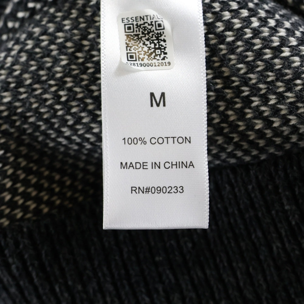 ESSENTIALS FEAR OF GOD(エッセンシャル フィアオブゴッド) ロゴ クルーネック セーター ニット グレー