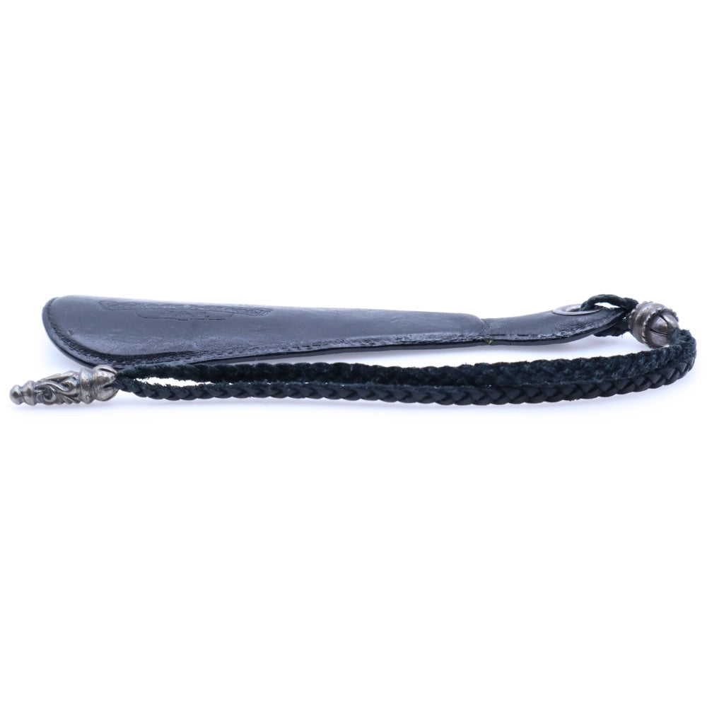 CHROME HEARTS(クロムハーツ) レザー靴ベラ SHOE HORN SML/シューホーン ブラック