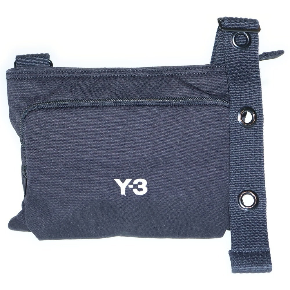 Y-3(ワイスリー) SACOCHE ロゴ刺繍 ショルダーバッグ ブラック IR5791
