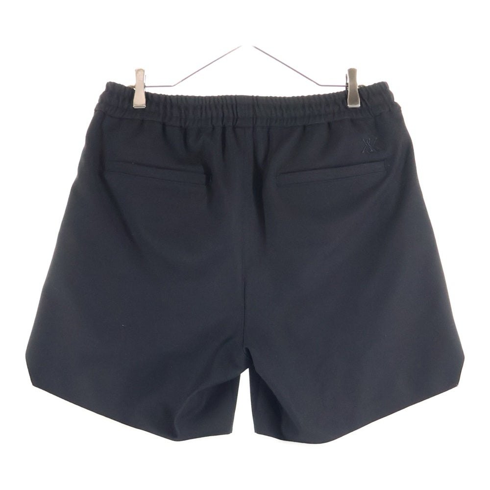 KITH(キス) Double Weave Curtis Short ハーフパンツ ショーツ ブラック 25-032-060-0000-1-0