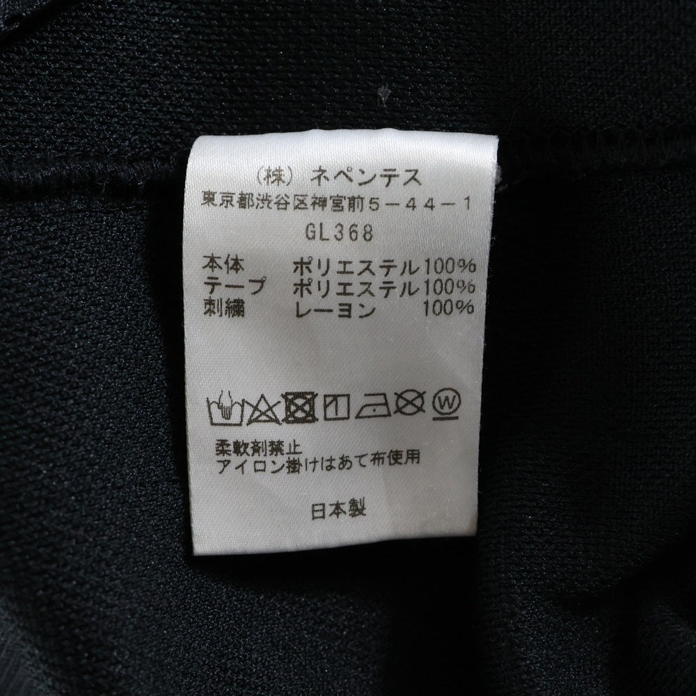 Needles(ニードルス) NARROW TRACK PANT ナロー サイドライン トラックパンツ ジョガーパンツ ブラック