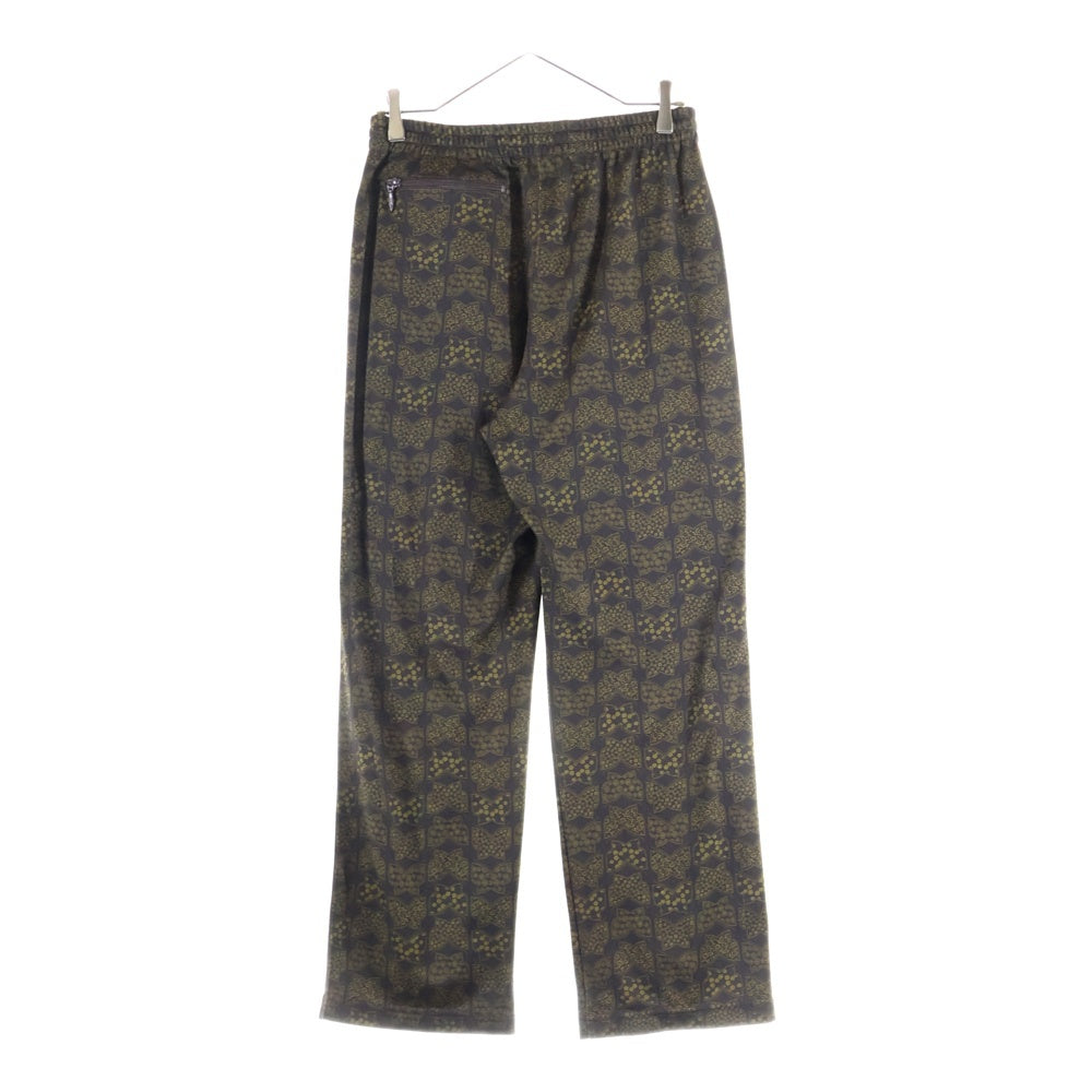 Needles(ニードルス) Track Pant Bright Jersey 総柄 ジャージパンツ トラックパンツ ブラウン IN406