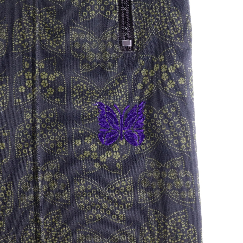 Needles(ニードルス) Track Pant Bright Jersey 総柄 ジャージパンツ トラックパンツ ブラウン IN406