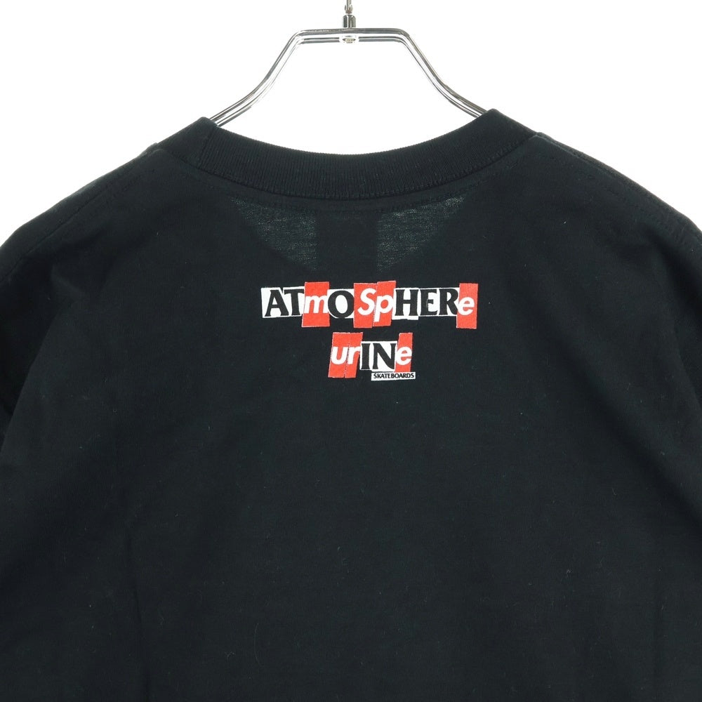 SUPREME(シュプリーム) ×ANTI HERO Balcony S/S Tee フロントプリント クルーネック 半袖Tシャツ ブラック