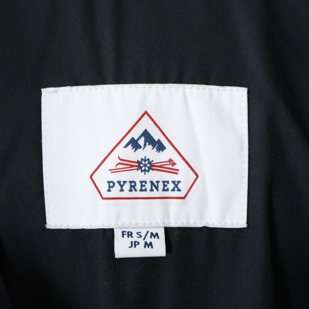 PYRENEX(ピレネックス) ×BEAMS ANNECY アヌシー ビームス別注 ファーダウンジャケット ブラック CFU112000043 W20PJ3
