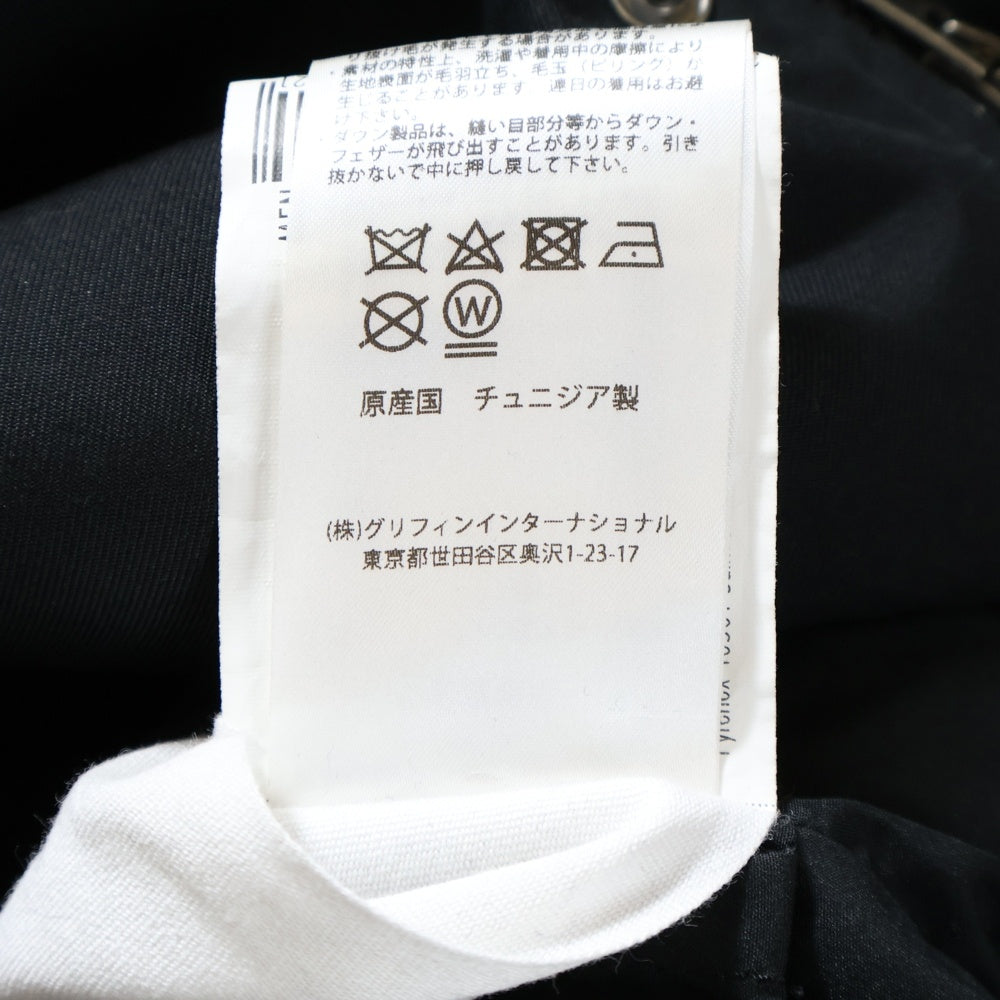 PYRENEX(ピレネックス) ×BEAMS ANNECY アヌシー ビームス別注 ファーダウンジャケット ブラック CFU112000043 W20PJ3