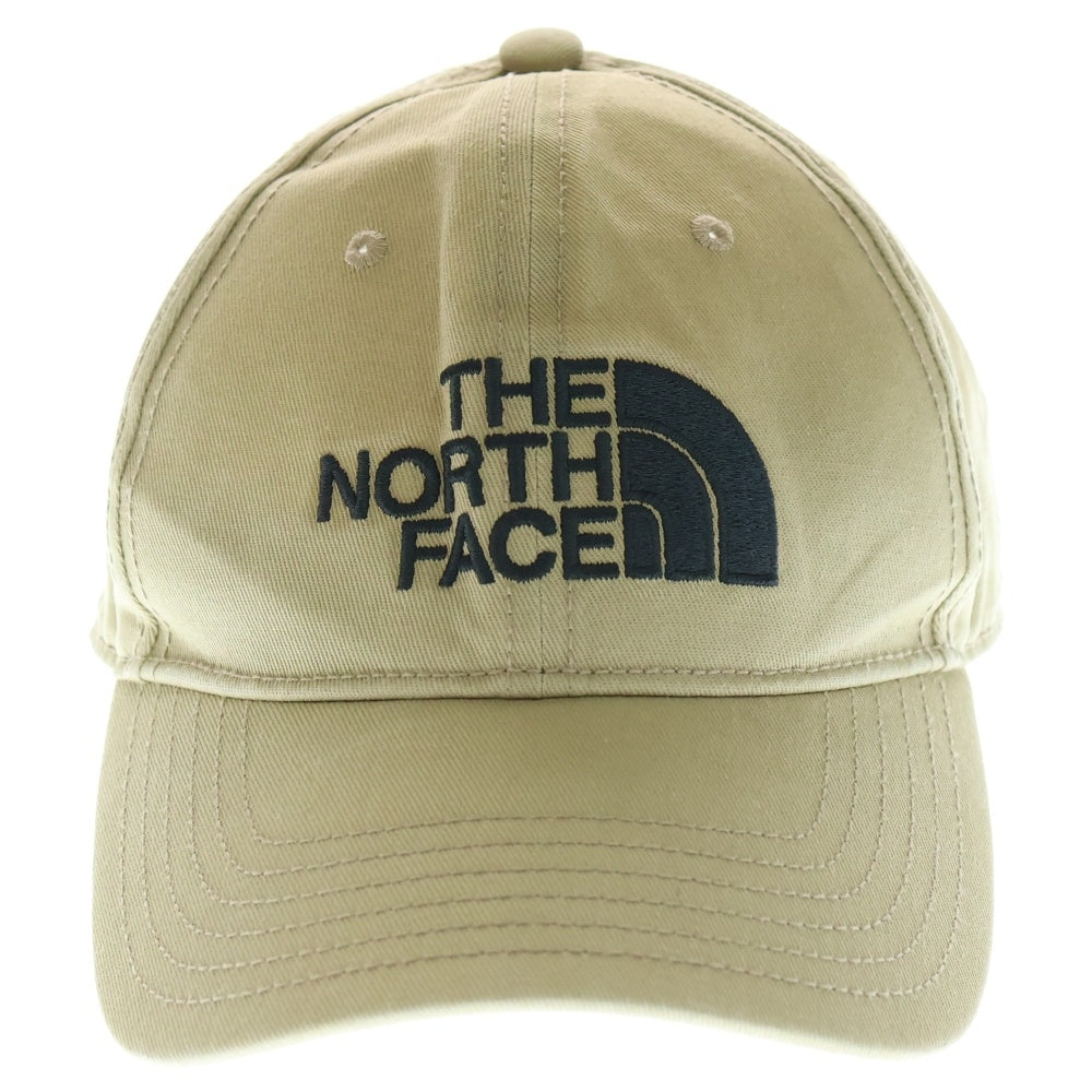 THE NORTH FACE(ザノースフェイス) キャップ ロゴ刺繍 ベージュ NN01830