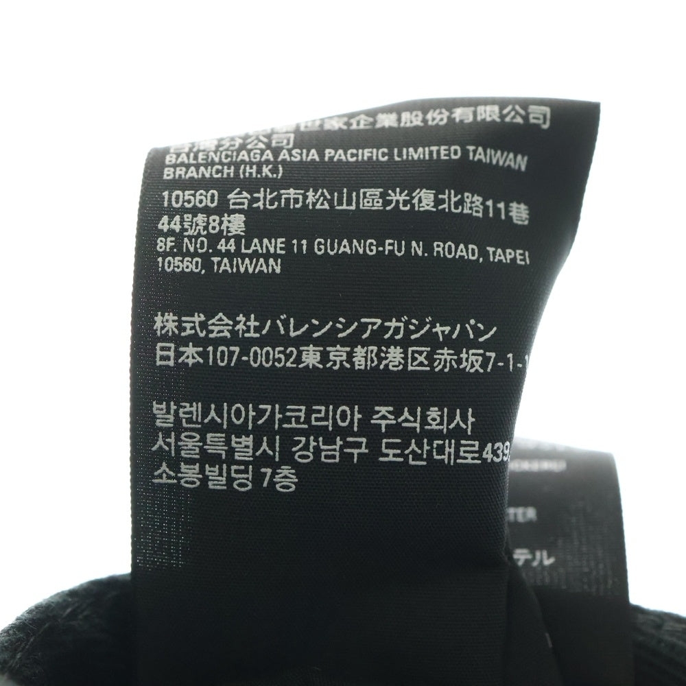 BALENCIAGA(バレンシアガ) ×PlayStation5 刺しゅうデザイン キャップ ブラック