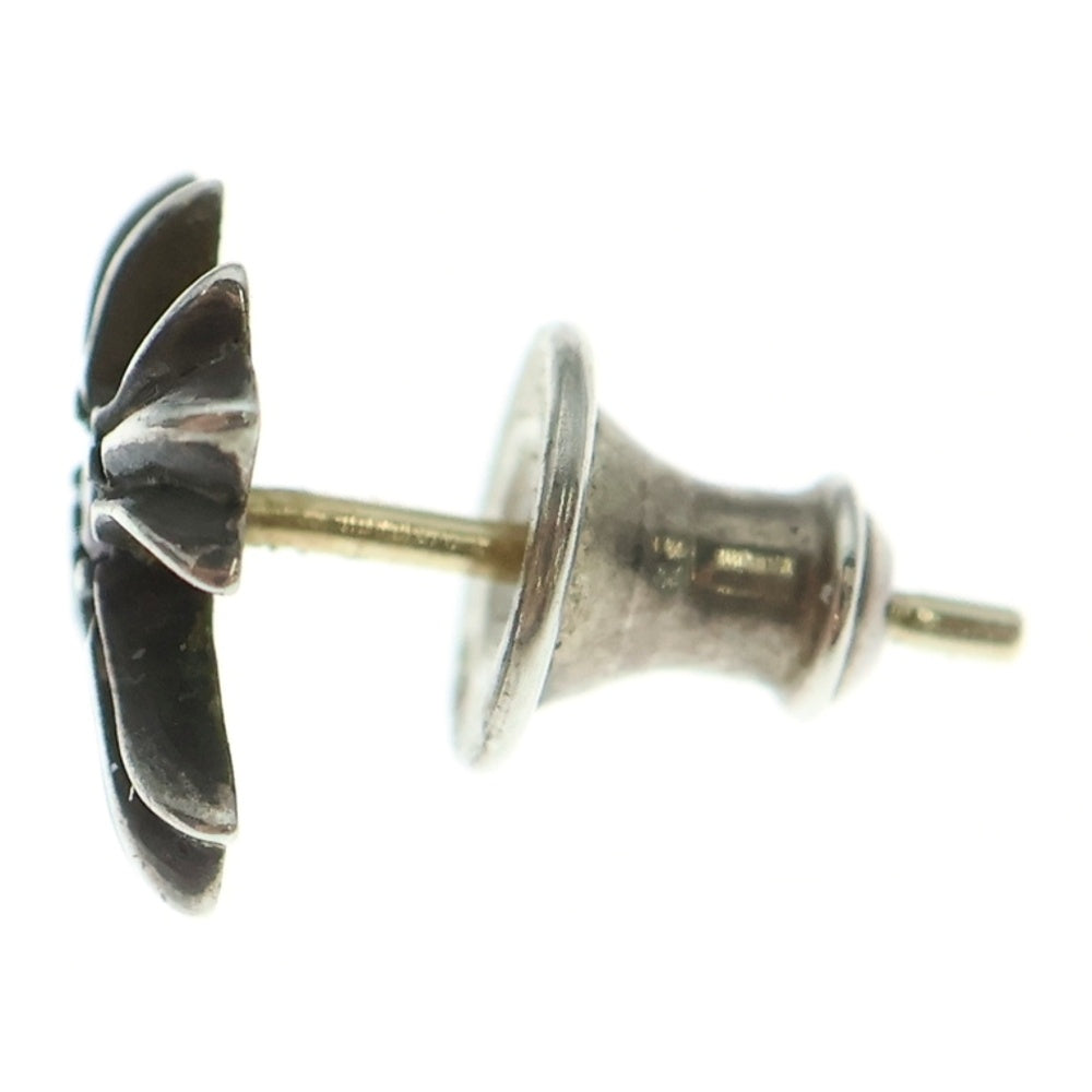 CHROME HEARTS(クロムハーツ) No2 CH CRS RUB CHクロススタッド 1ルビー 1ルビー シルバーピアス