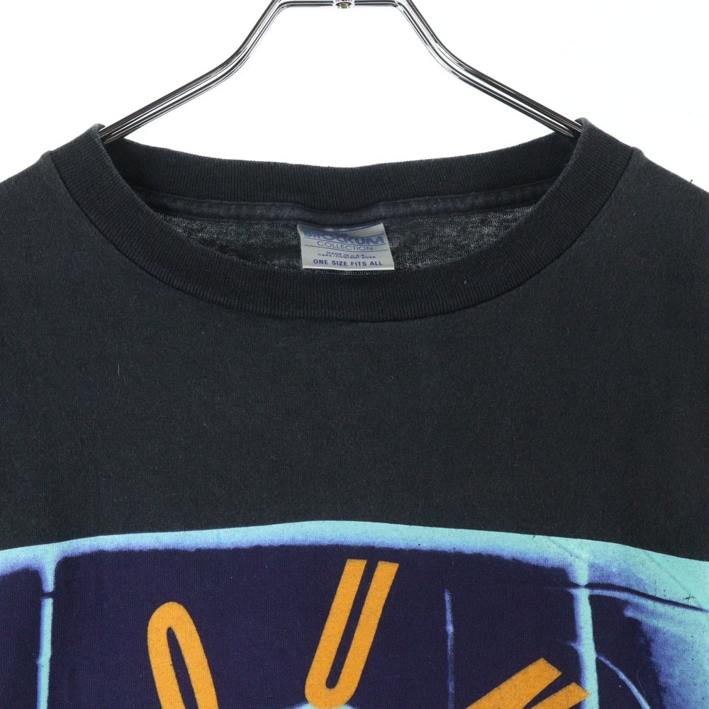 VINTAGE(ヴィンテージ) 90s David Bowie Sound & Vision 半袖 クルーネック Tシャツ ブラック