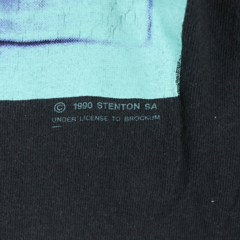 VINTAGE(ヴィンテージ) 90s David Bowie Sound & Vision 半袖 クルーネック Tシャツ ブラック