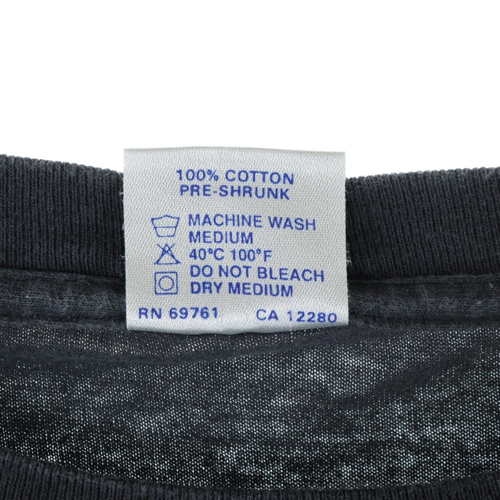 VINTAGE(ヴィンテージ) 90s David Bowie Sound & Vision 半袖 クルーネック Tシャツ ブラック