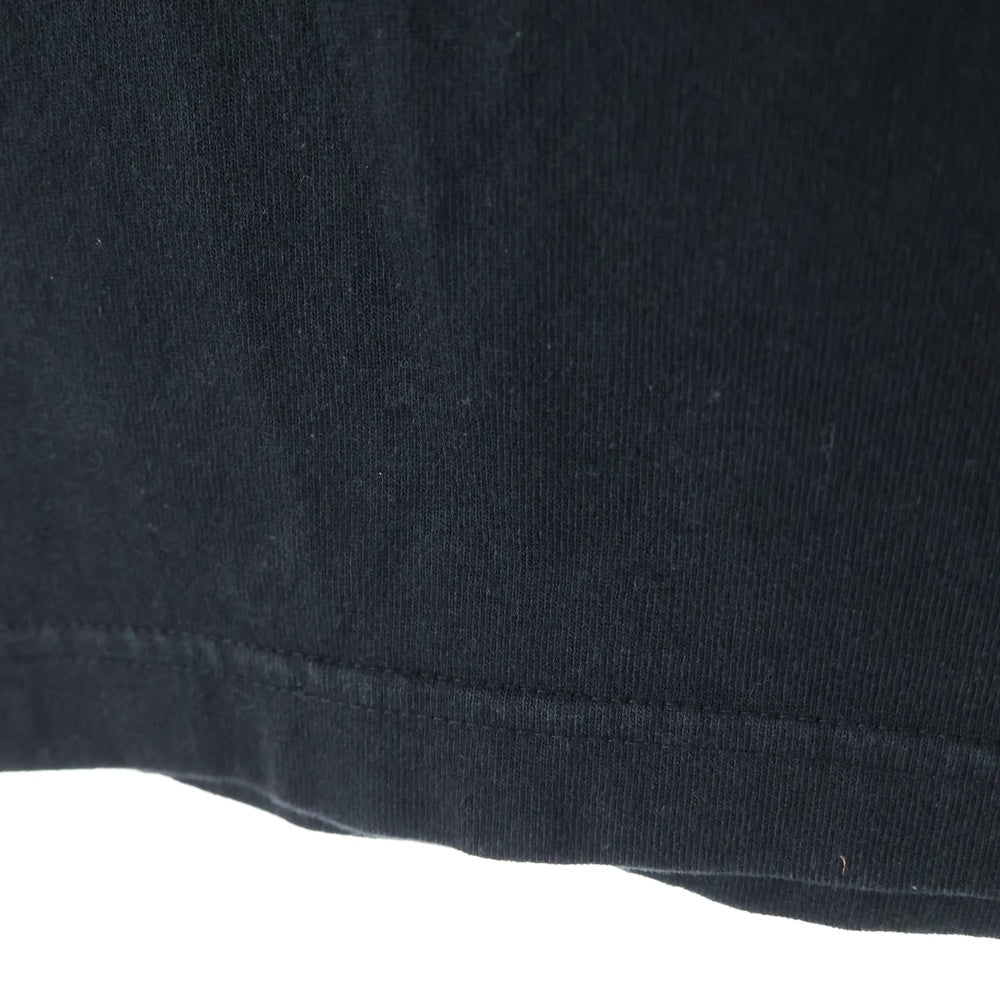 Emotionally Unavailable(エモーショナリー アンアヴェイラブル) ×NOW ON REC SS TEE COIN PARKING DELIVERY 両面プリント クルーネック 半袖Tシャツ ブラック EU-YS1-0000-C13