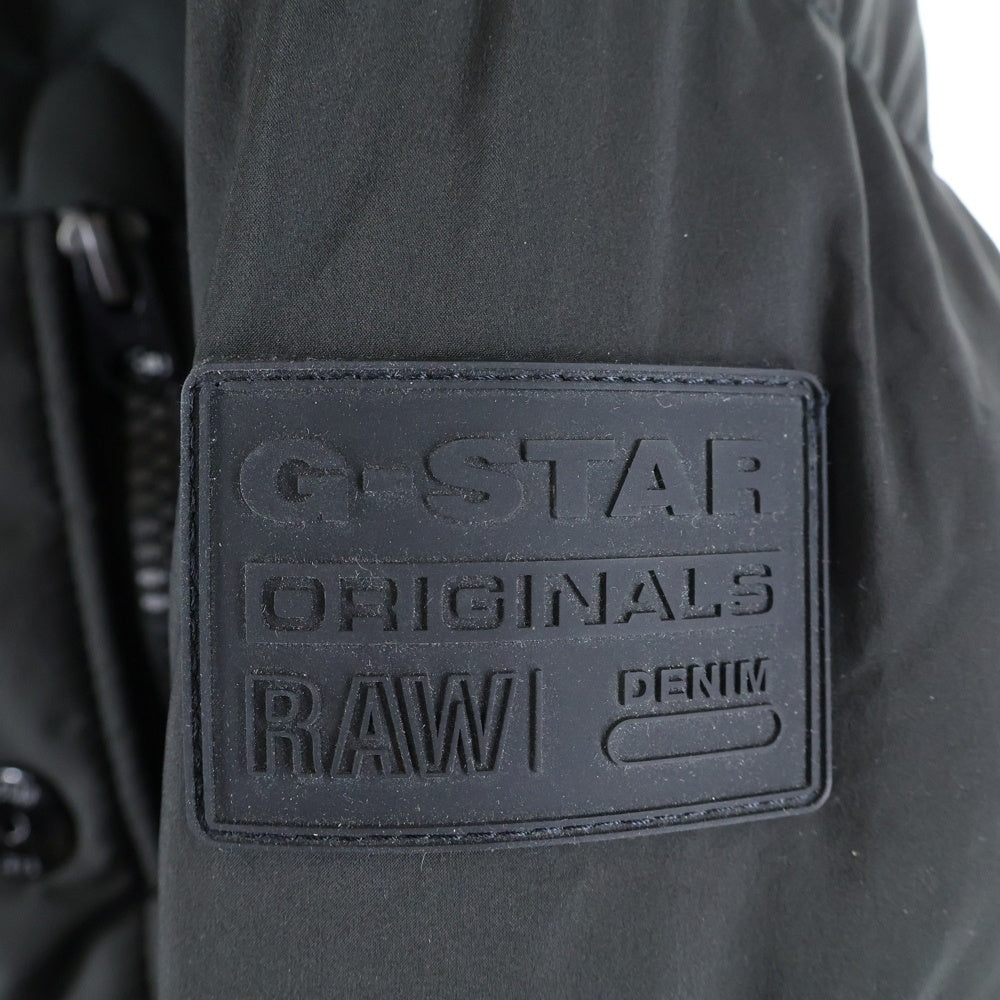 G-STAR RAW(ジースターロウ) Expedition Puffer フード付 ダウンジャケット ブラック D23645-D199-6484