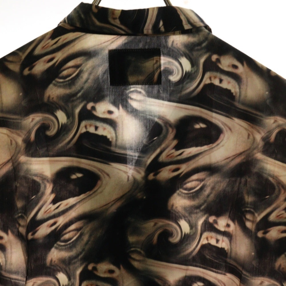 SUB-AGE.(サベージ) 総柄 レーヨン長袖シャツ ロングスリーブシャツ マルチカラー 18SS-SASH-03