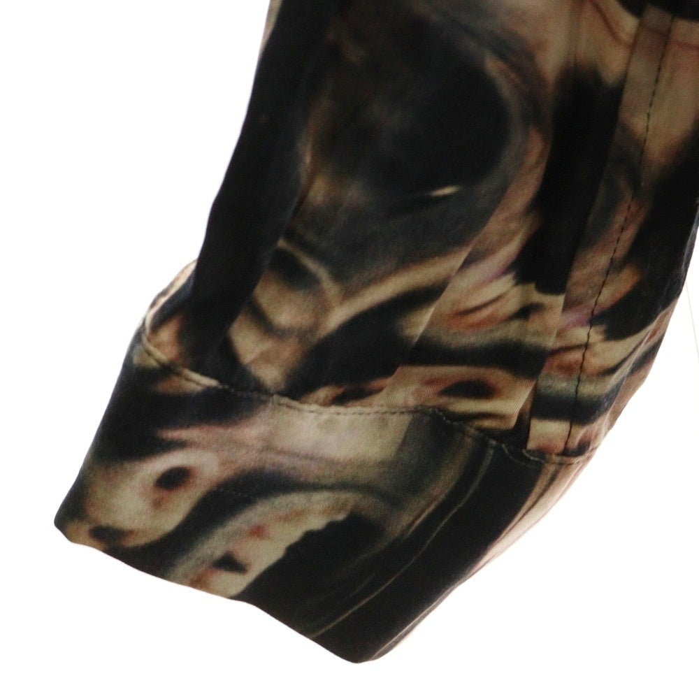 SUB-AGE.(サベージ) 総柄 レーヨン長袖シャツ ロングスリーブシャツ マルチカラー 18SS-SASH-03