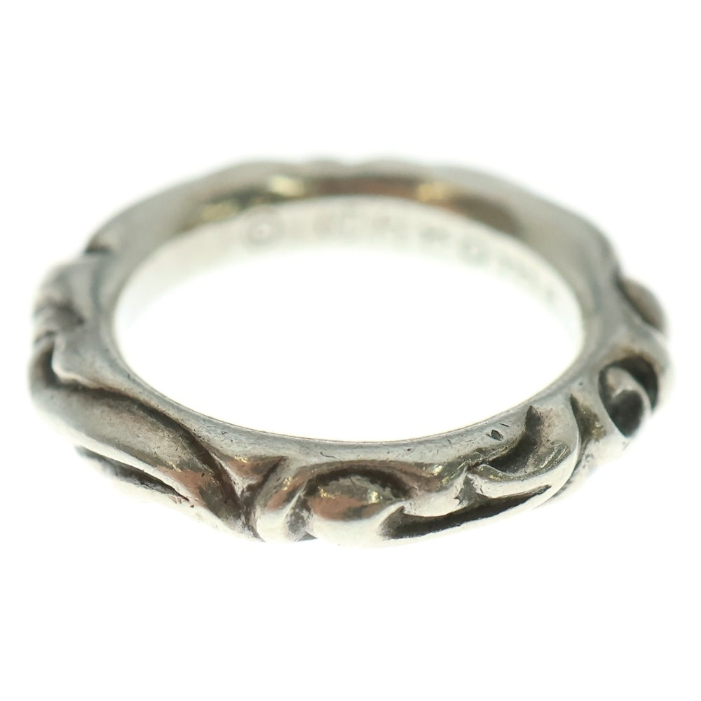 CHROME HEARTS(クロムハーツ) SCRL BAND スクロールバンド リング シルバー BCA351
