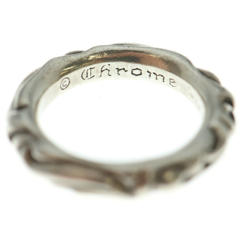 CHROME HEARTS(クロムハーツ) SCRL BAND スクロールバンド リング シルバー BCA351