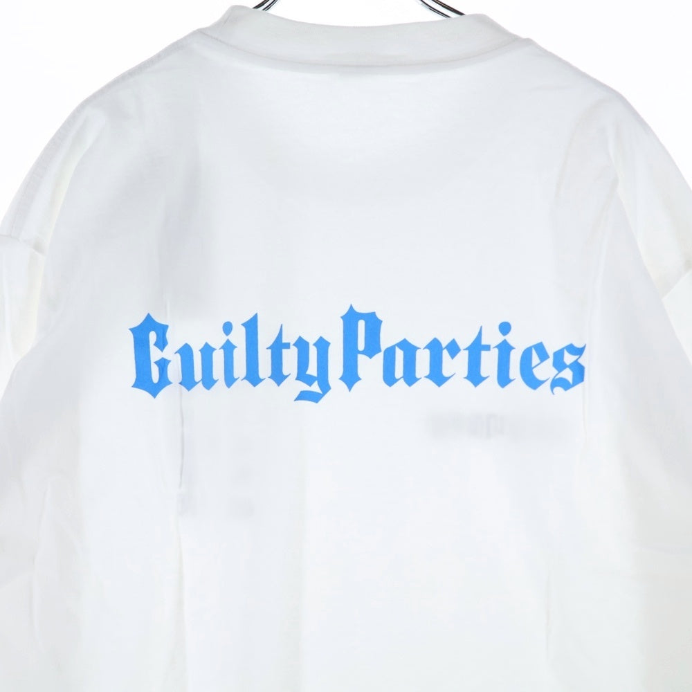 WACKO MARIA(ワコマリア) 25SS ×MR.BROTHERS CUT CLUB 天国東京 ヘビーウエイト 長袖 クルーネック ロングスリーブ Tシャツ ホワイト MBCC-WM-LT01