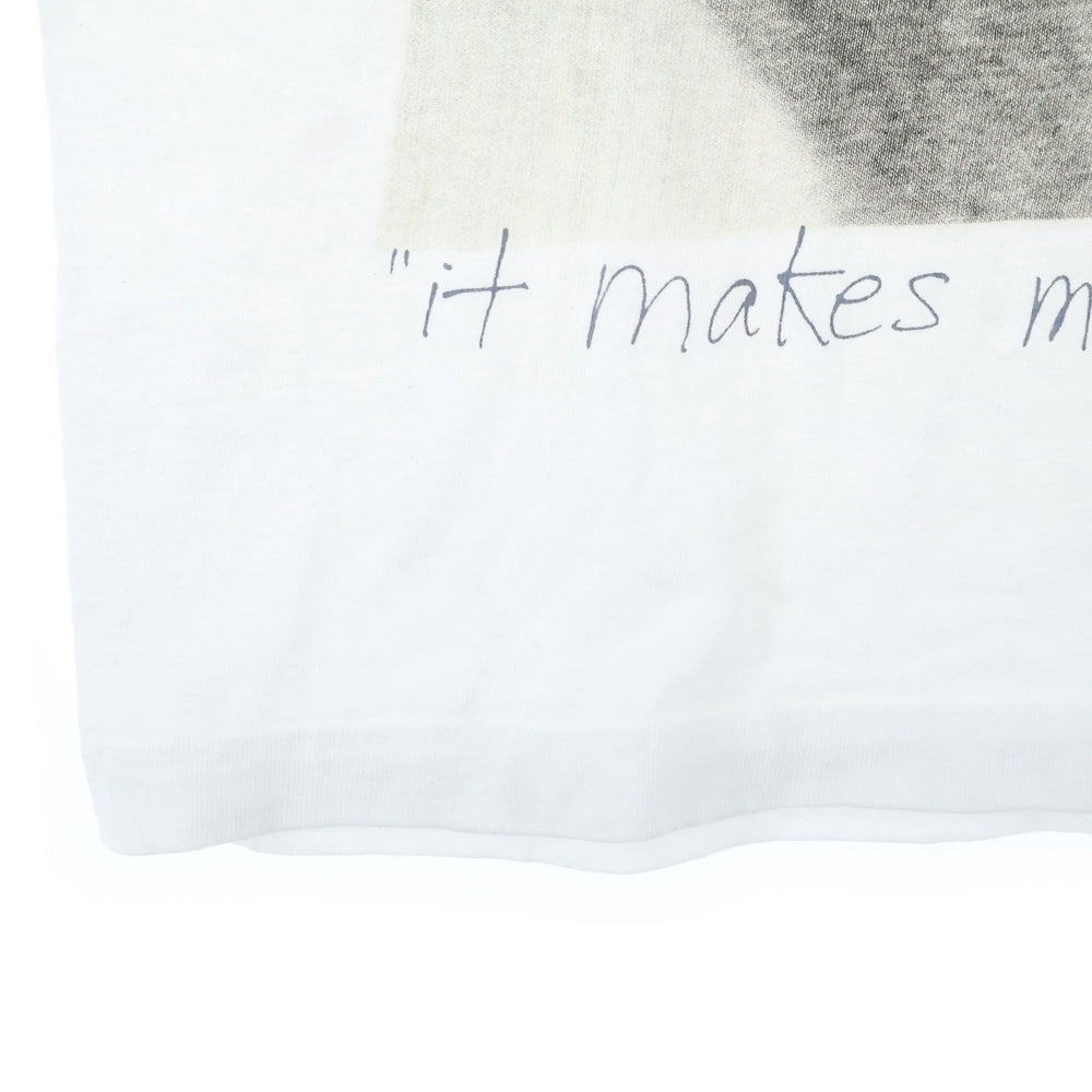 VINTAGE(ヴィンテージ) 80s ブルース ウェーバー JANSPORT ボディ Broken Noses 1987 Andy Minsker 半袖 クルーネック Tシャツ ホワイト