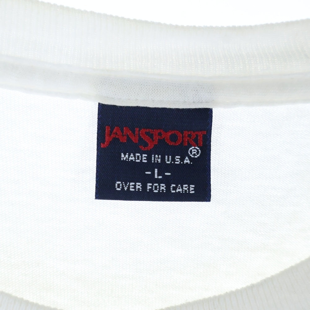 VINTAGE(ヴィンテージ) 80s ブルース ウェーバー JANSPORT ボディ Broken Noses 1987 Andy Minsker 半袖 クルーネック Tシャツ ホワイト