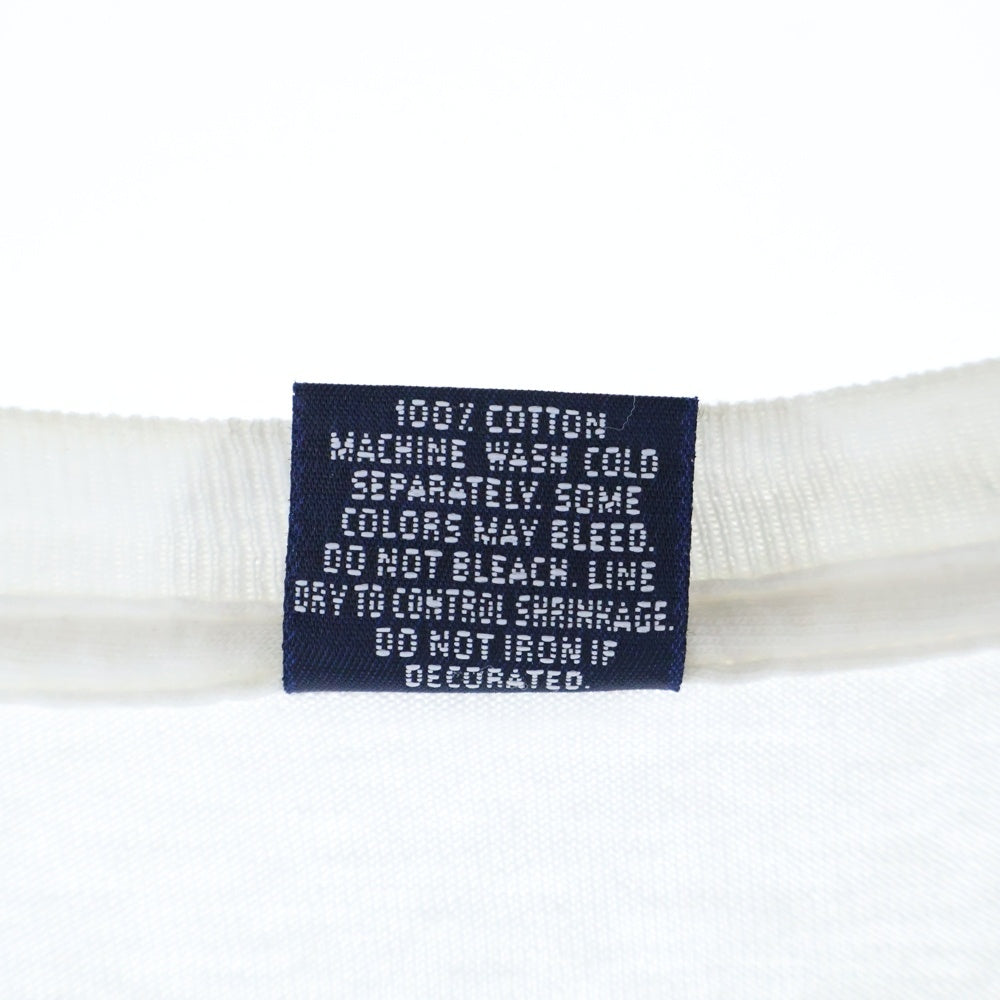 VINTAGE(ヴィンテージ) 80s ブルース ウェーバー JANSPORT ボディ Broken Noses 1987 Andy Minsker 半袖 クルーネック Tシャツ ホワイト