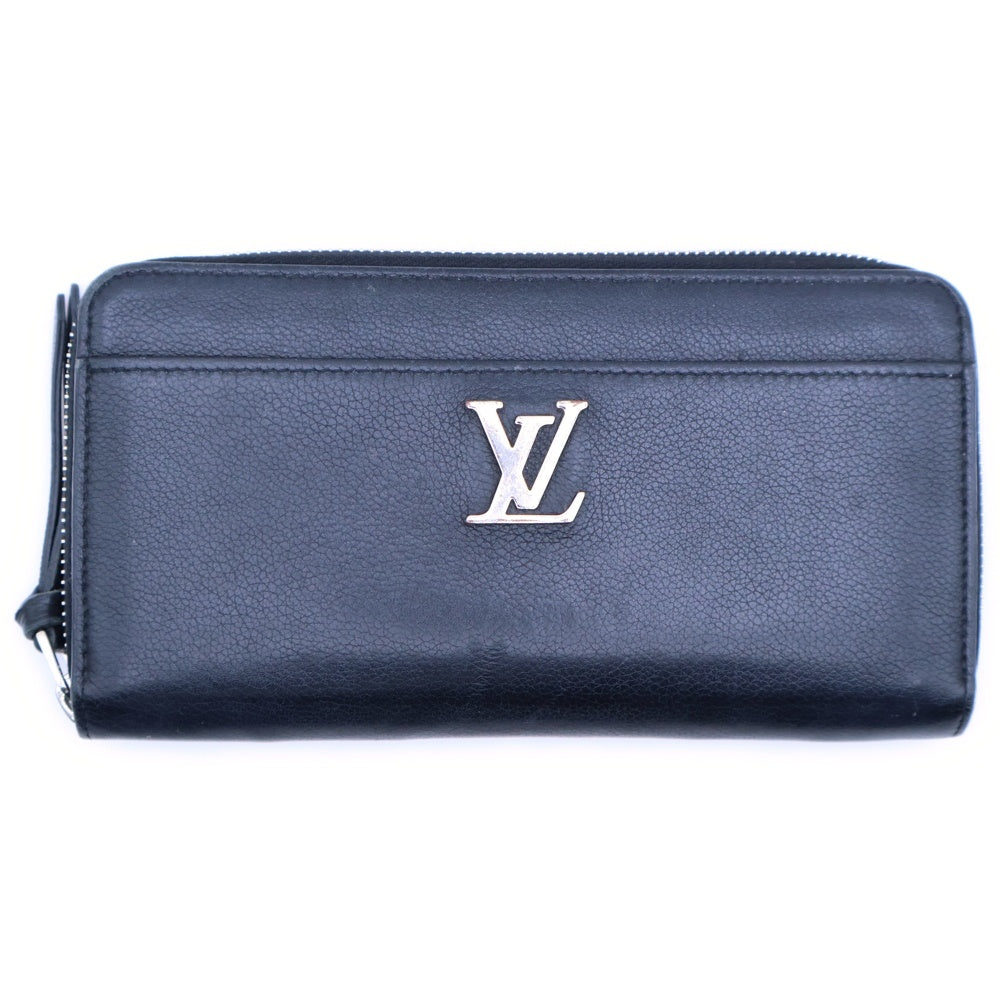 LOUIS VUITTON(ルイヴィトン) パルナセア ジッピー・ロックミー カーフレザー ノワール 財布 長財布 ラウンドジップ ブラック M62622