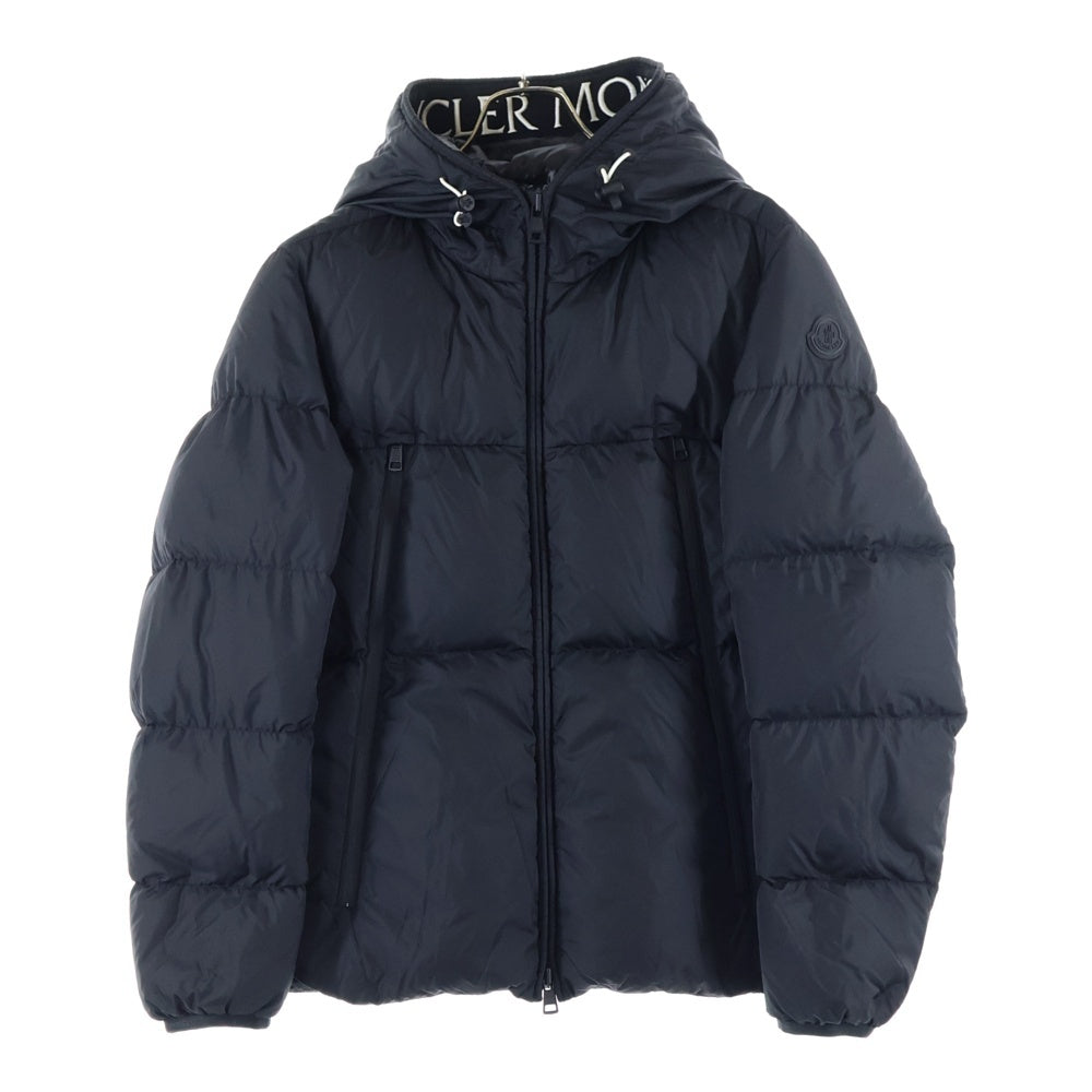 MONCLER(モンクレール) 21AW MONTCLA GIUBBOTTO モンクラー ロゴ フーデット ダウンジャケット ブラック G20911A00144 C0300