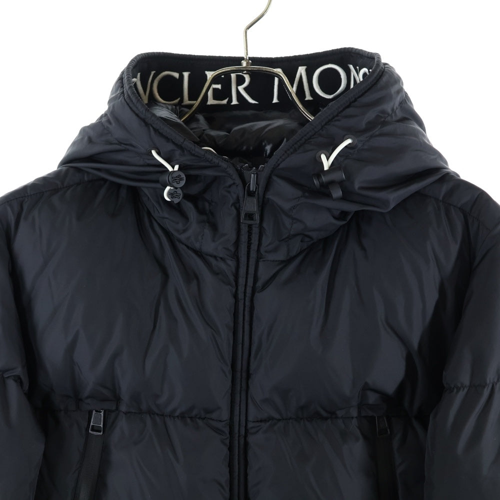 MONCLER(モンクレール) 21AW MONTCLA GIUBBOTTO モンクラー ロゴ フーデット ダウンジャケット ブラック G20911A00144 C0300