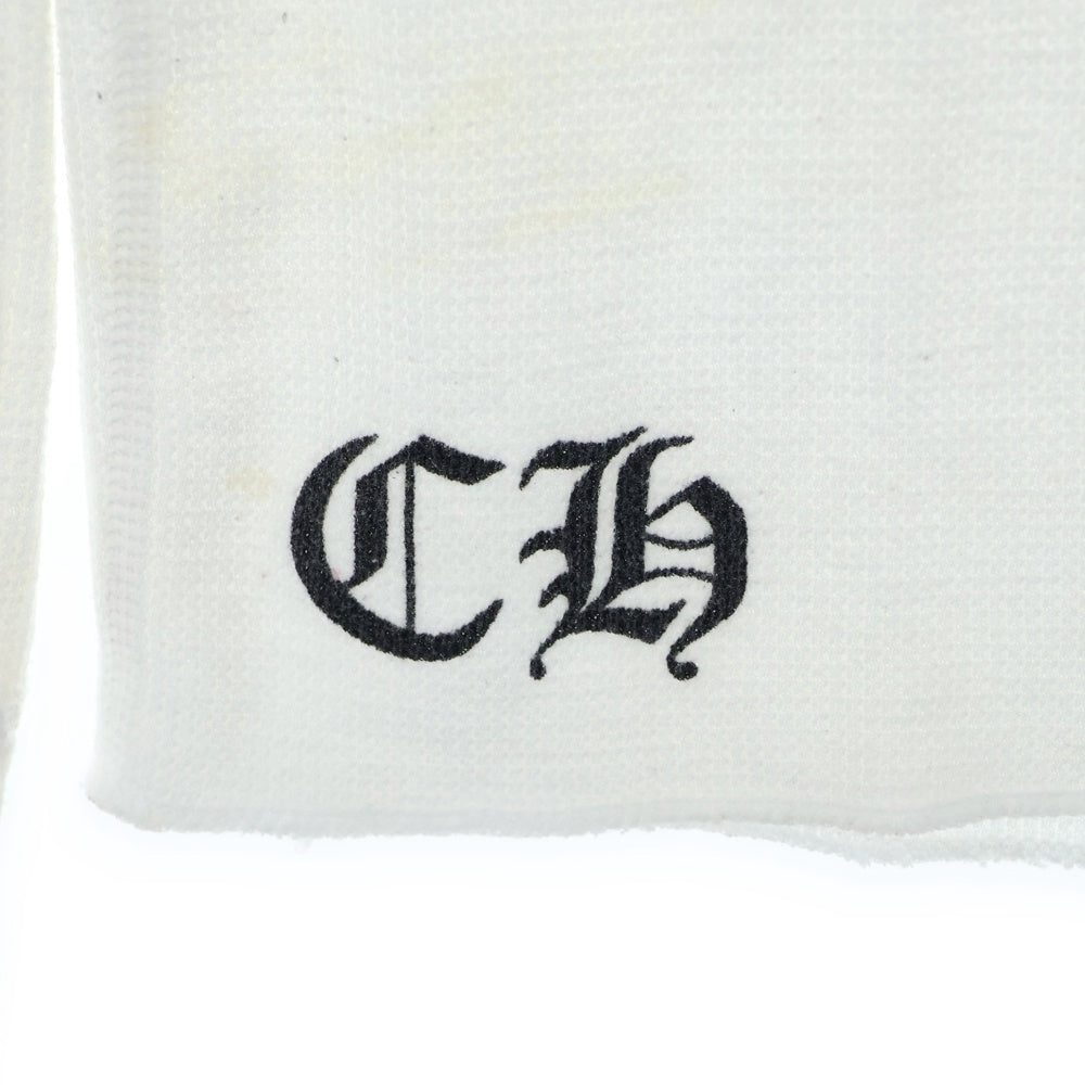 CHROME HEARTS(クロムハーツ) CH PLS THERMAL L/S TEE CHプラスプリント サーマル長袖Tシャツ ロングスリーブカットソー ホワイト