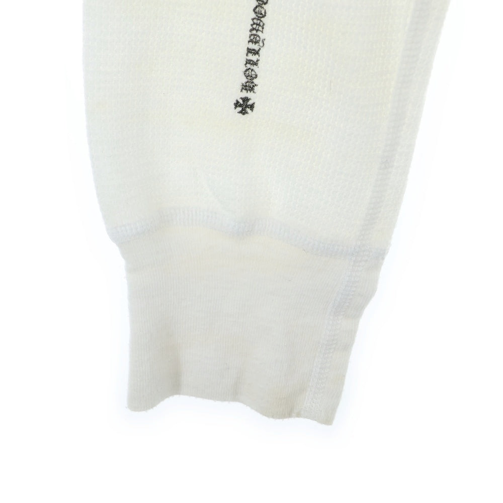 CHROME HEARTS(クロムハーツ) CH PLS THERMAL L/S TEE CHプラスプリント サーマル長袖Tシャツ ロングスリーブカットソー ホワイト