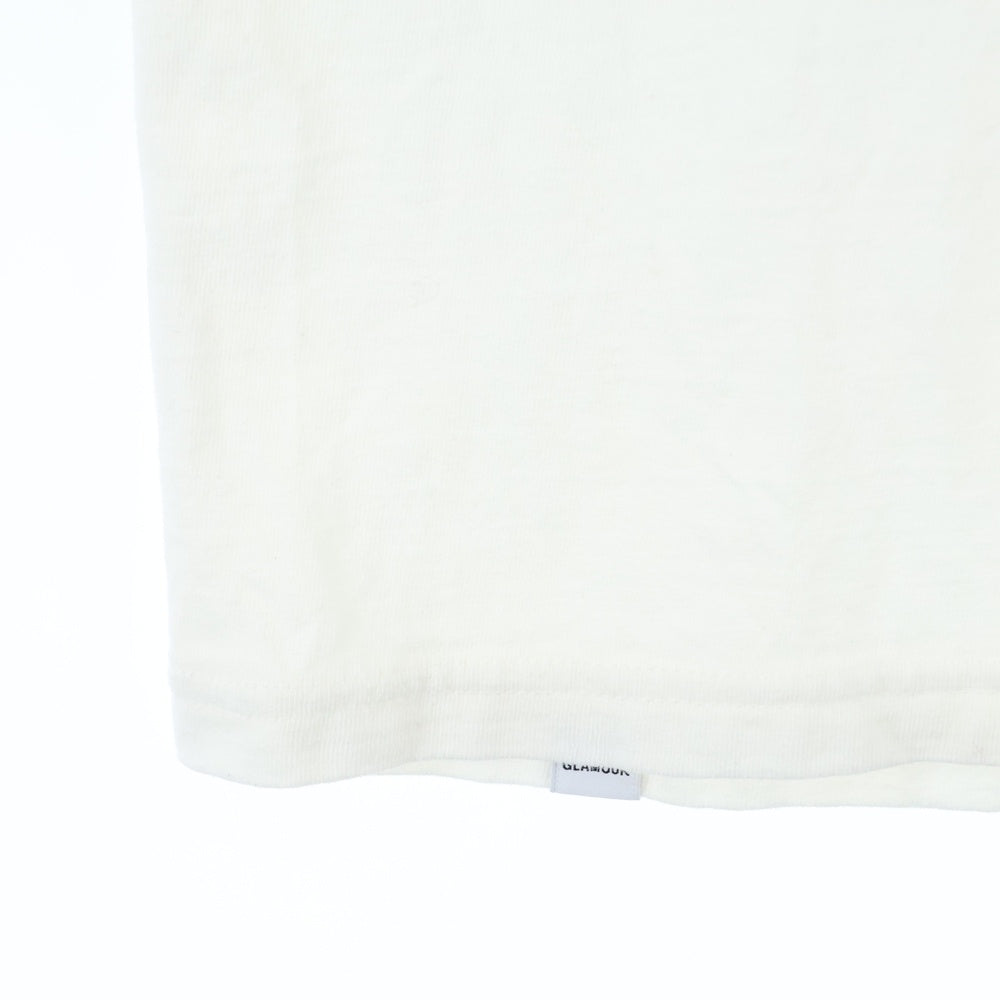 HYSTERIC GLAMOUR(ヒステリックグラマー) GRATEFUL HYS グレイトフルヒス フロントプリント クルーネックTシャツ 半袖カットソー ホワイト 02251CT20