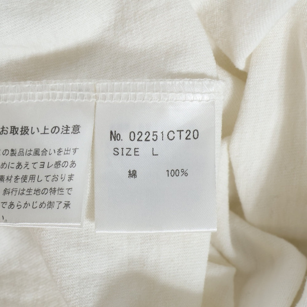 HYSTERIC GLAMOUR(ヒステリックグラマー) GRATEFUL HYS グレイトフルヒス フロントプリント クルーネックTシャツ 半袖カットソー ホワイト 02251CT20