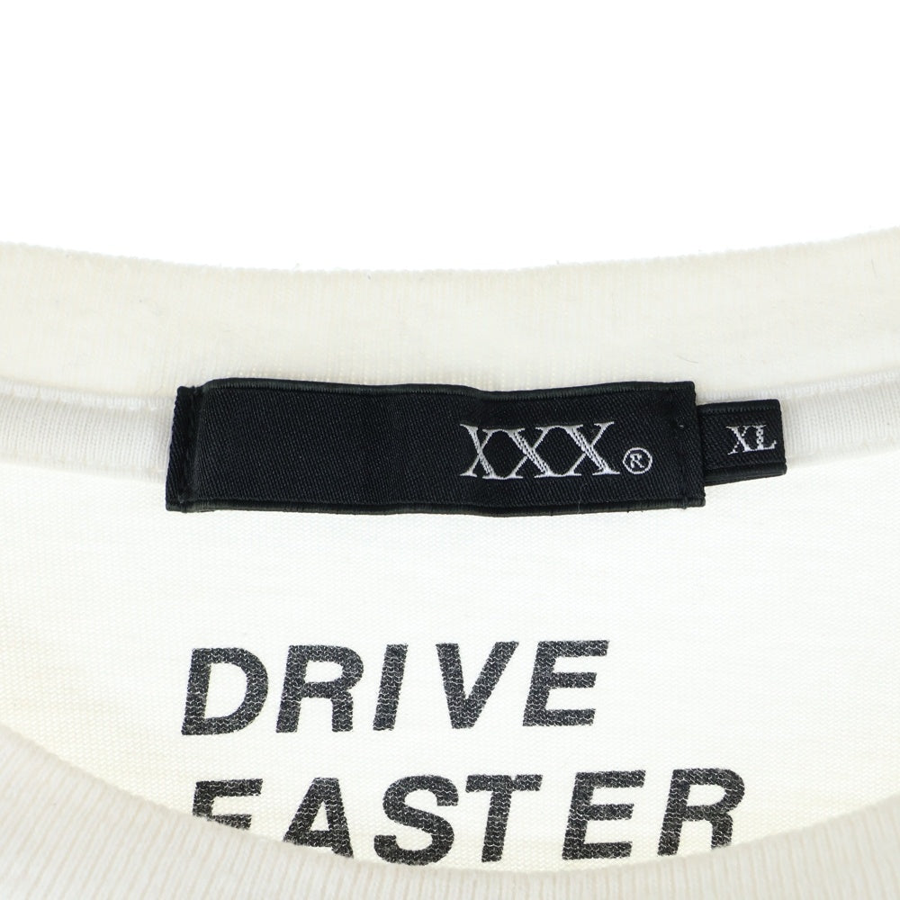 HYSTERIC GLAMOUR(ヒステリックグラマー) ×SIENA BARNES シエナバーンズ クルーネックTシャツ 半袖カットソー ホワイト 06223CT03