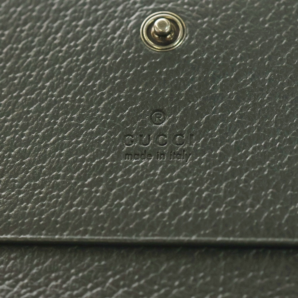 GUCCI(グッチ) GGスプリームキャンバス ダブルG カードケース 名刺入れ グレー 763286 2067