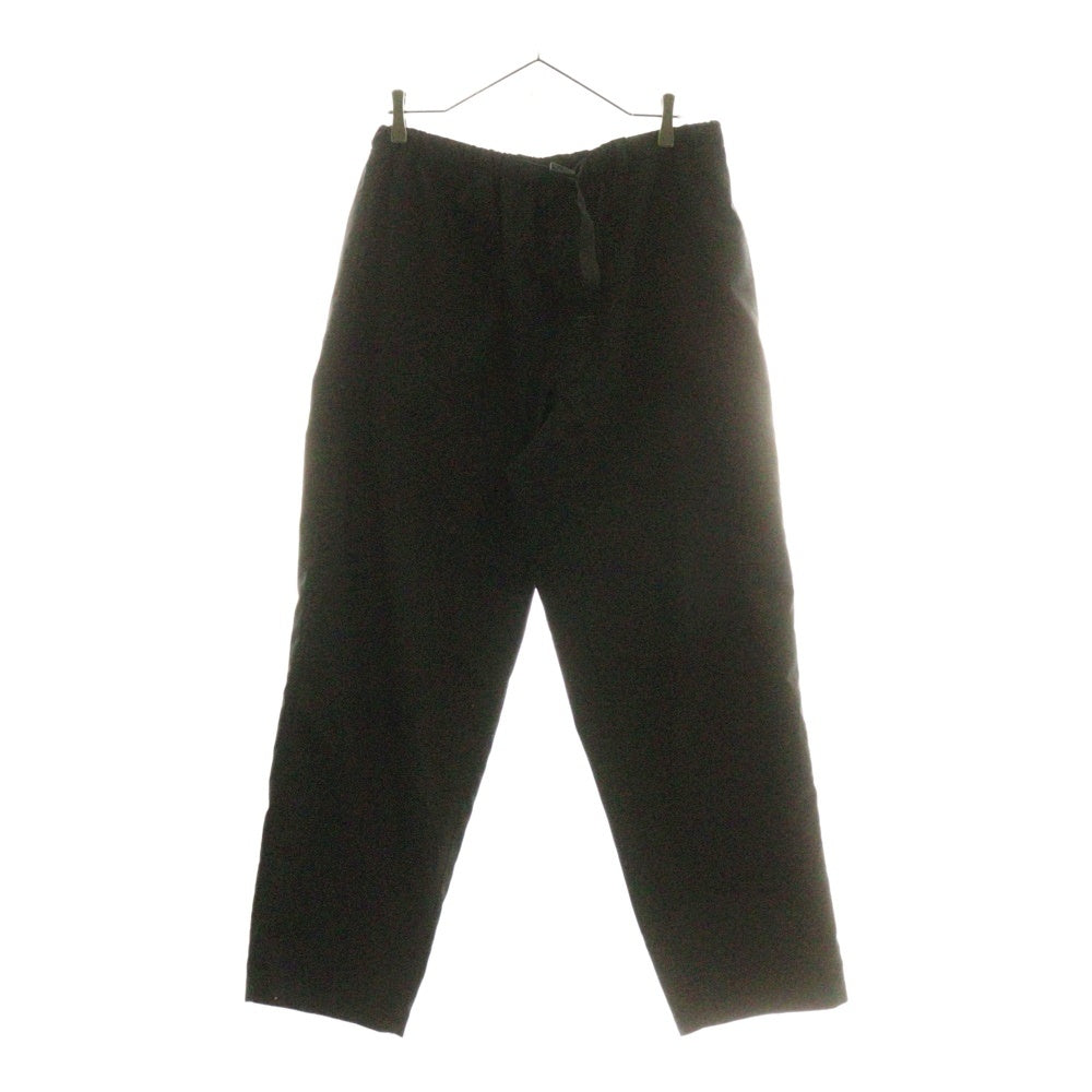 The Ennoy Professional(エンノイプロフェッショナル) BLEND RIP STOP EASY PANTS ブレンド リップストップ イージーパンツ テーパードパンツ ブラック AW23BRENPT03LP