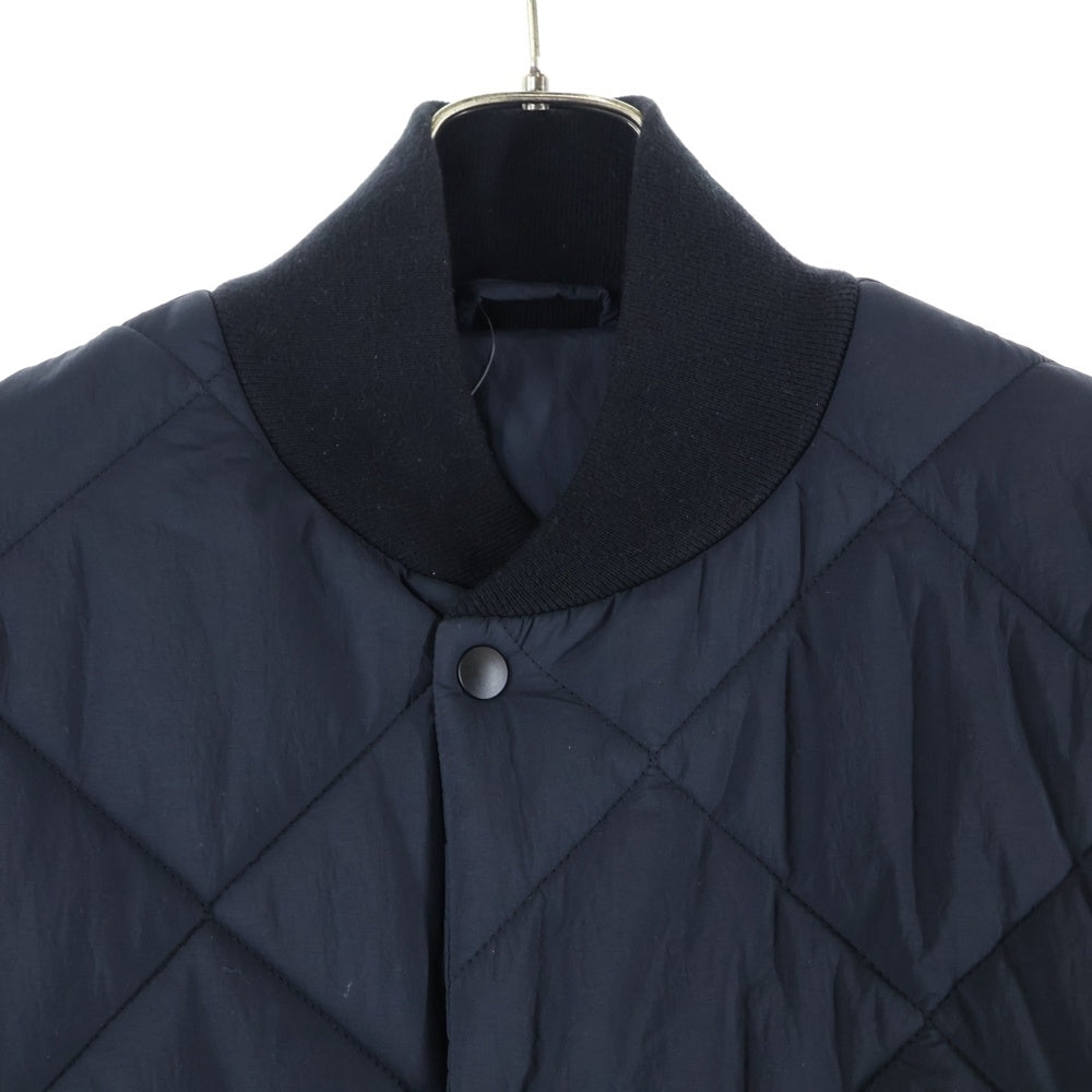 everyone(エブリワン) 23AW random quilted jacket ランダムキルティングジャケット 中綿ジャケット ブラック EV23-JK05