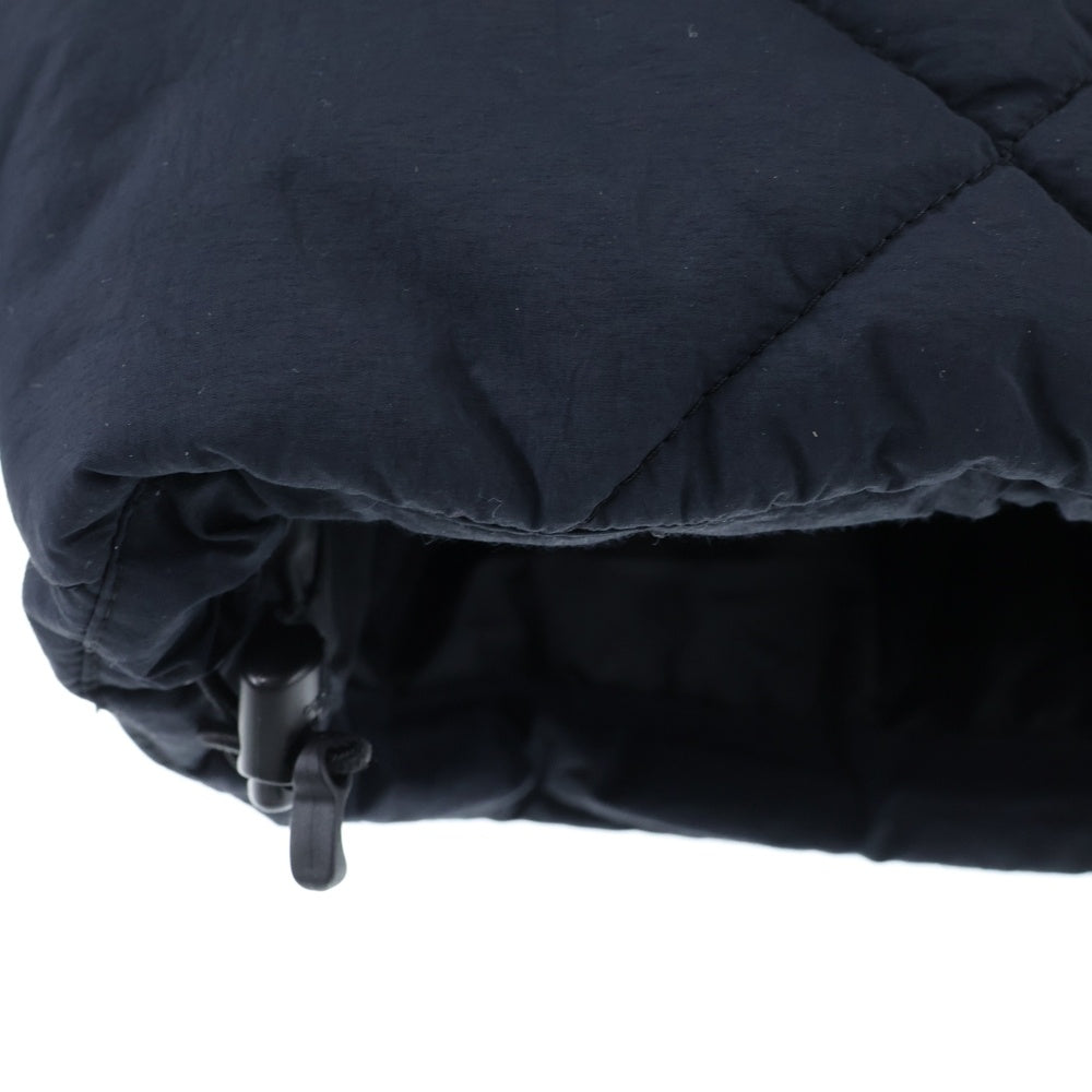 everyone(エブリワン) 23AW random quilted jacket ランダムキルティングジャケット 中綿ジャケット ブラック EV23-JK05