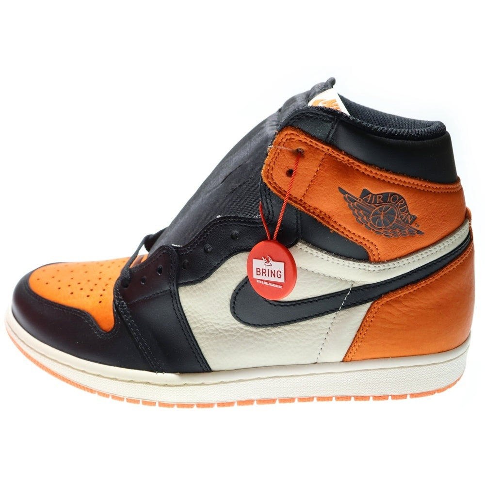 NIKE(ナイキ) AIR JORDAN 1 RETRO HIGH OG SHATTERED BACKBOARD エアジョーダン1レトロハイシャッタードバックボード ハイカットスニーカー US11/29.0cm 555088-005