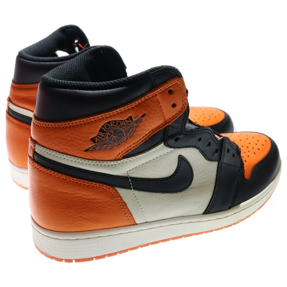 NIKE(ナイキ) AIR JORDAN 1 RETRO HIGH OG SHATTERED BACKBOARD エアジョーダン1レトロハイシャッタードバックボード ハイカットスニーカー US11/29.0cm 555088-005